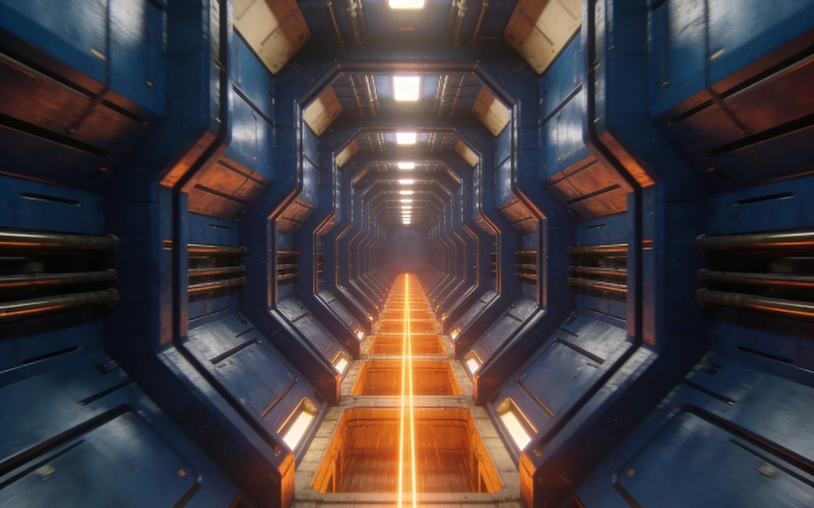 Protected orange data path inside a secure digital corridor